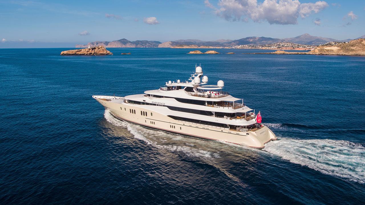 Profile of Abeking & Rasmussen yacht EMINENCE.
